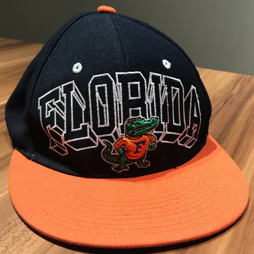 Florida Gators 🐊Black and Orange Retro SnapBack